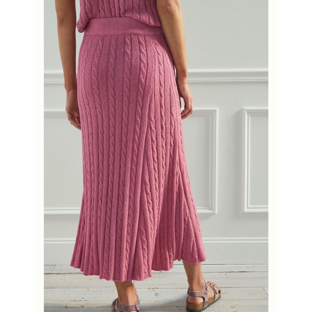 Anthropologie Angeline Sweater Midi Skirt NWT Size XL - Picture 4 of 13